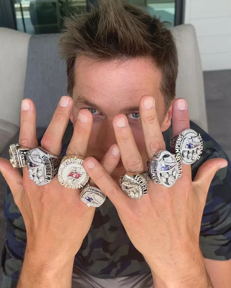 Tom Brady's Super Bowl rings